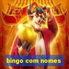 bingo com nomes